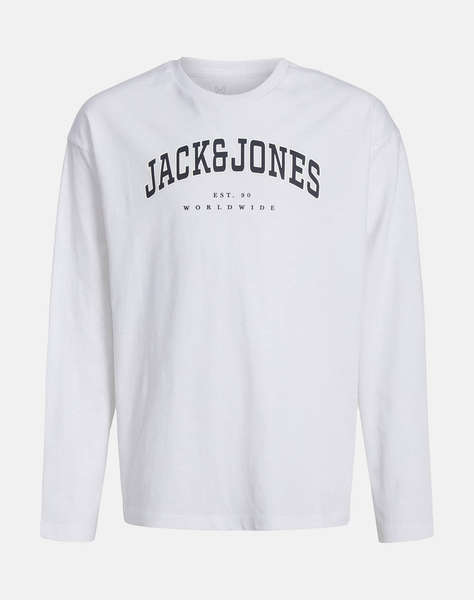 JACK&JONES JJECALEB VARSITY TEE LS O-NECK JNR