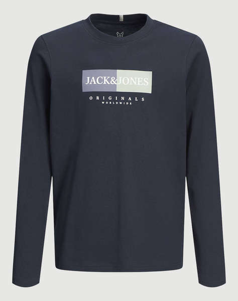 JACK&JONES JORFREDERIKSBERG BOX SCRIPT TEE LS JNR