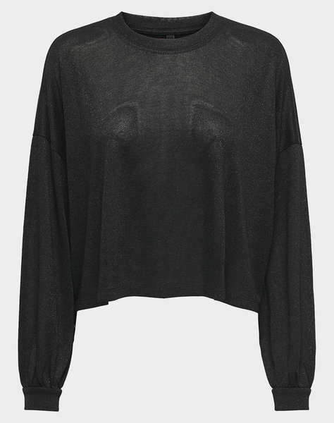 ONLY ONLAMBER L/S LOOSE GLITTER TOP JRS