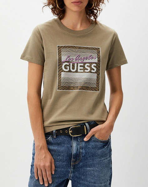 GUESS SS CN BOXY LOGO TEE BLUZA DE DAMA