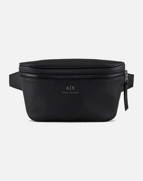 ARMANI EXCHANGE MAN''S WAISTBAG ( Dimensiuni: 22/27.5 x 15.5 x 7.5 cm)