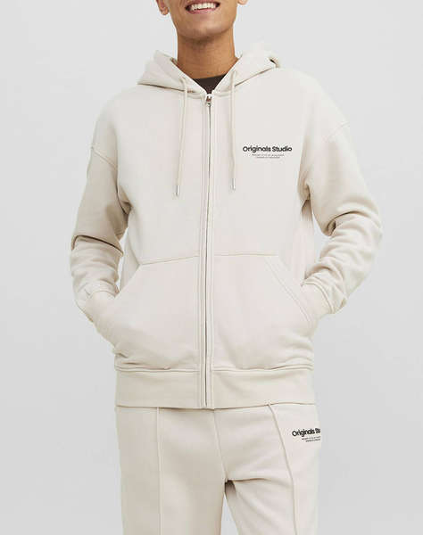 JACK&JONES JORVESTERBRO SWEAT ZIP HOOD NOOS