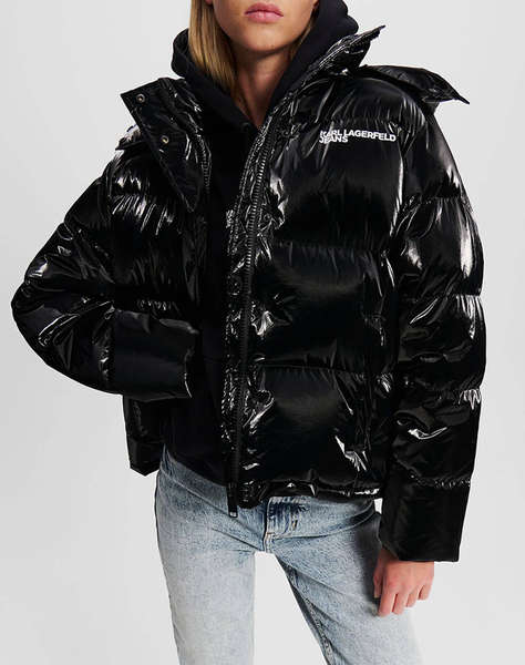 KARL LAGERFELD KLJ PEARLIZED PUFFER