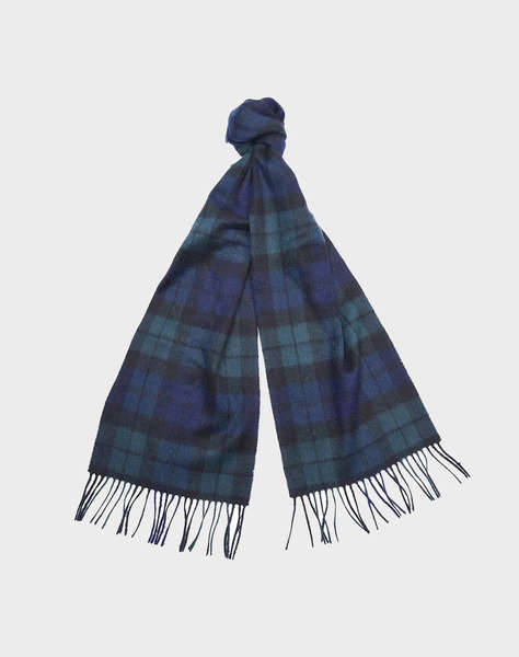 BARBOUR NEW CHECK TARTAN SCARF FULAR