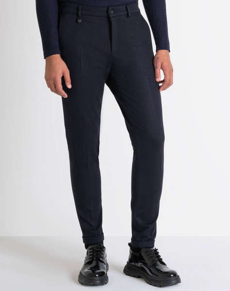 ANTONY MORATO MMTS00037FA150183 MIN OF 4 TROUSERS ASHE SUPER SKINNY FIT IN STRETCH TWILL VISCOSE NYLON BLENDED FABRIC PANTALONI DE BARBATI