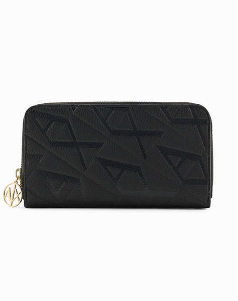 ARMANI EXCHANGE WOMAN''S WALLET ZIP A ( Dimensiuni: 10 x 20 x 2 cm)