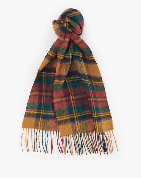 BARBOUR NEW CHECK TARTAN SCARF FULAR