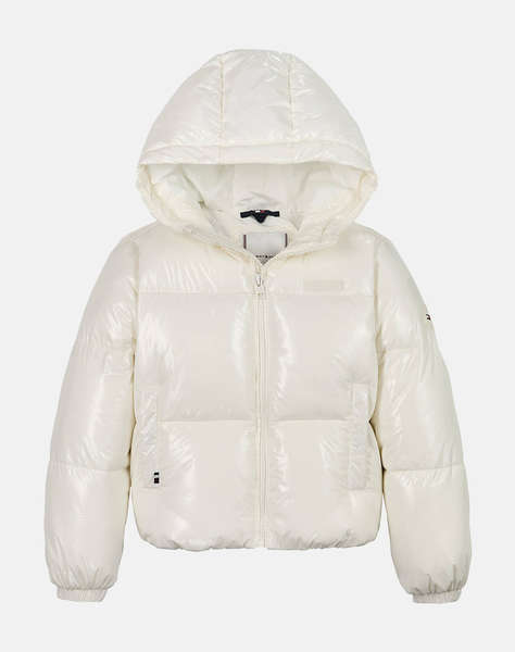 TOMMY HILFIGER NEW YORK GLOSSY PUFFER JACKET