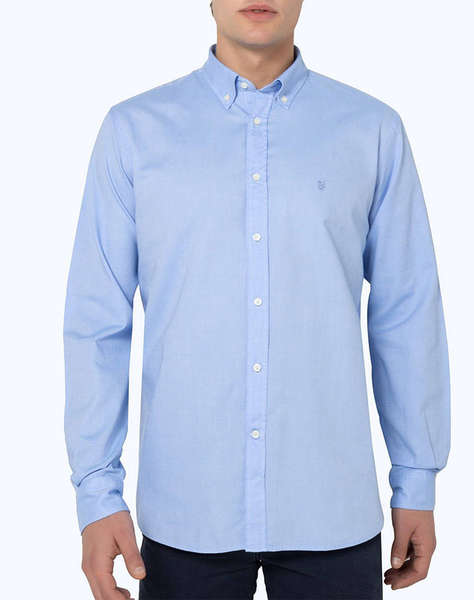 THE BOSTONIANS CAMASA OXFORD REGULAR FIT Plain OXFORD Button-down Regular Fit