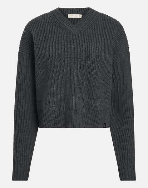 CALVIN KLEIN CHUNKY V-NECK SWEATER