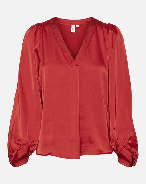 VERO MODA VMRANDY L/S V-NECK TOP WVN BTQ GA