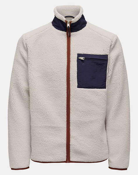 ONLY&SONS ONSDALLAS LIFE SHERPA JACKET OTW VD