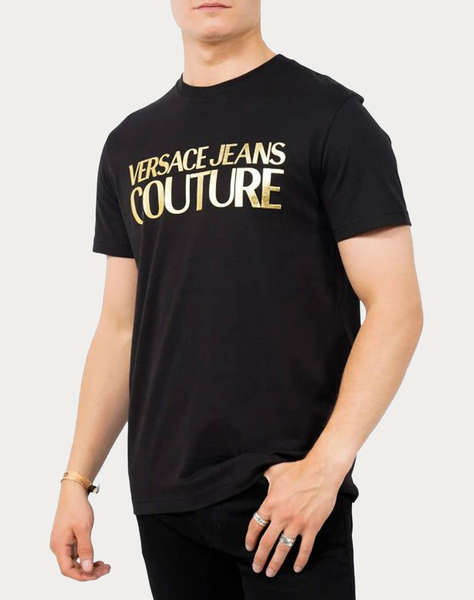 VERSACE JEANS 77GAHT05CJ00T 77UP600 S LOGO INSTIT. THICK FOIL BLUZA DE BARBATI