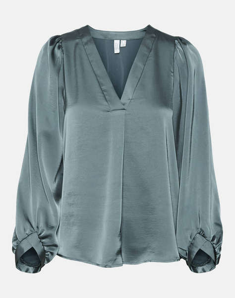 VERO MODA VMRANDY L/S V-NECK TOP WVN BTQ GA