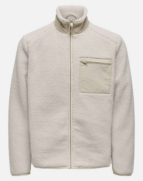 ONLY&SONS ONSDALLAS LIFE SHERPA JACKET OTW VD