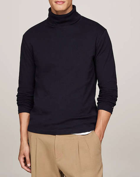 TOMMY HILFIGER ROLL NECK LS TEE