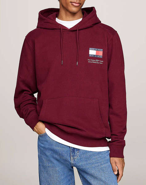 TOMMY JEANS TJM REG ESSENTIAL FLAG HOOD EXT