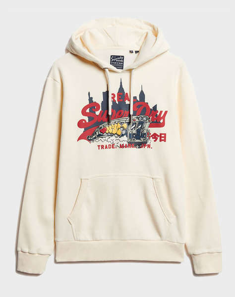 SUPERDRY D1 OVIN NEW YORK VL GRAPHIC HOODIE HANORAC DE BARBATI