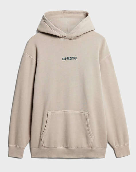 SUPERDRY D2 SDCD MICRO LOGO GRAPHIC LOOSE HOOD HANORAC DE BARBATI