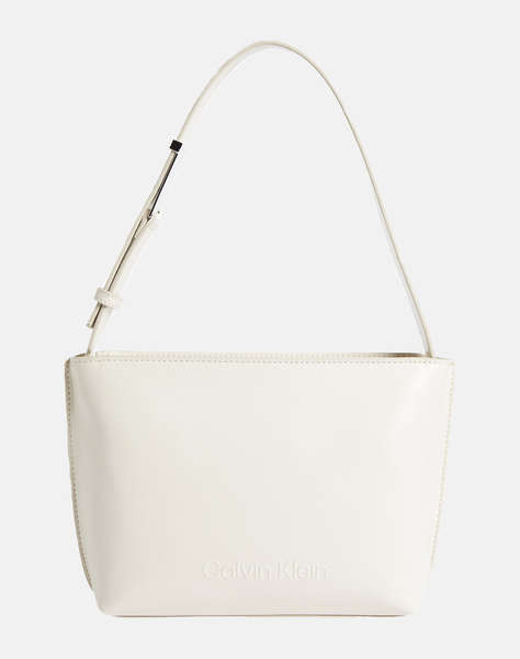 CALVIN KLEIN EMBOSSED LOGO SMALL TOTE ( Dimensiuni: 23 x 20 x 10 cm)