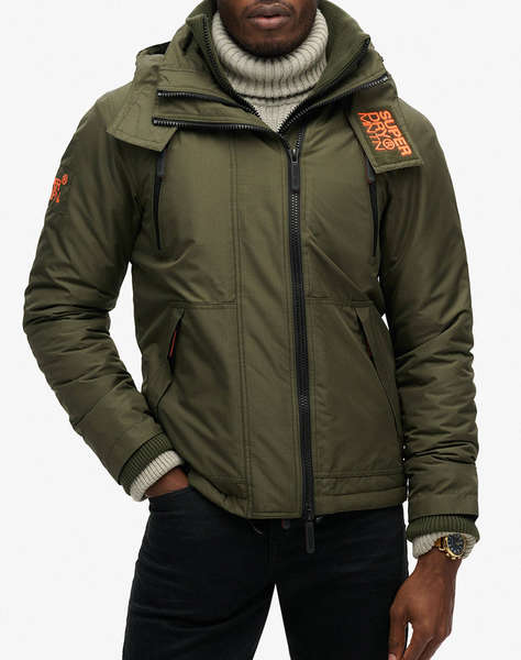 SUPERDRY D2 SDCD HOODED MTN WINDBREAKER JACKET GEACA DE BARBATI