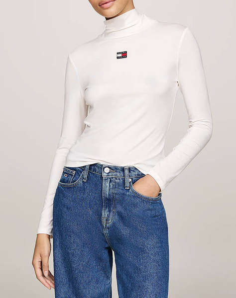 TOMMY JEANS TJW SLIM BADGE MOCKNECK