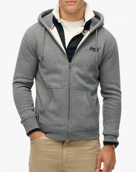 SUPERDRY D2 OVIN ESSENTIAL LOGO ZIP HOODIE HANORAC DE BARBATI