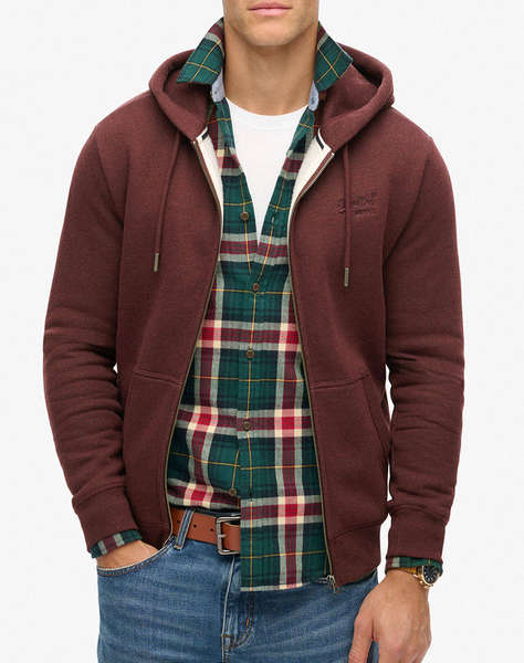 SUPERDRY D2 OVIN ESSENTIAL LOGO ZIP HOODIE HANORAC DE BARBATI