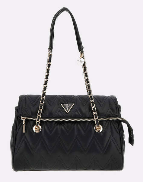 GUESS EDA 3 COMP SATCHEL GEANTA DE DAMA (Dimensiuni: 30 x 29 x 12cm.)