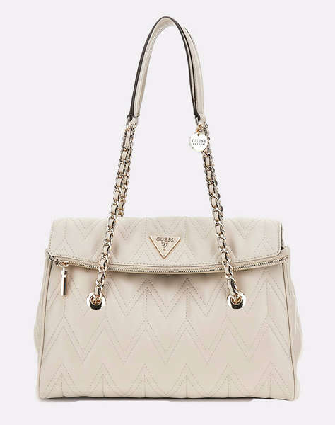 GUESS EDA 3 COMP SATCHEL GEANTA DE DAMA (Dimensiuni: 30 x 29 x 12cm.)