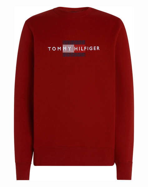 TOMMY HILFIGER HILFIGER FLAG EMBRO SWEATSHIRT