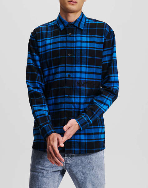 KARL LAGERFELD JEANS KLJ REGULAR CHECK SHIRT