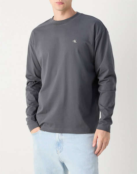 CALVIN KLEIN STAMP BACK GRAPHIC LS TEE