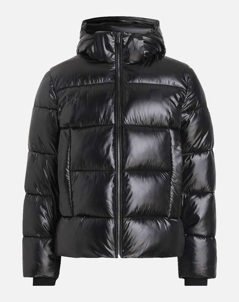 CALVIN KLEIN HOODED QUILT PUFFER MW GLOSS