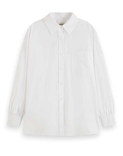 SCOTCH&SODA CORE GIRLFRIEND POPLIN SHIRT