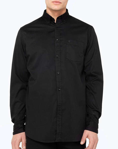 THE BOSTONIANS CAMASA REGULAR FIT Plain GABARDINE Button-down Regular Fit