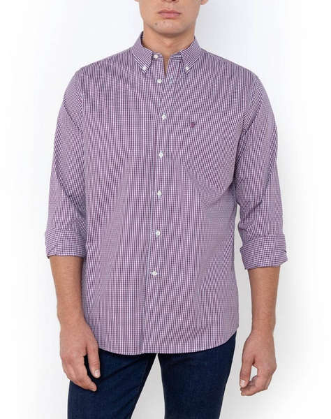 THE BOSTONIANS CAMASA CHESTER POPLINA REGULAR FIT MiniCheck POPLIN Button-down Regular FIT