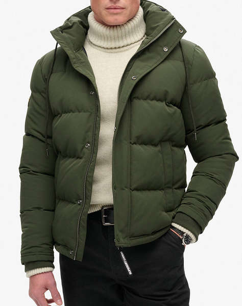 SUPERDRY D3 OVIN EVEREST SHORT HOODED PUFFER GEACA DE BARBATI