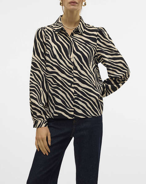 VERO MODA VMTEAGAN L/S SHIRT WVN BTQ GA