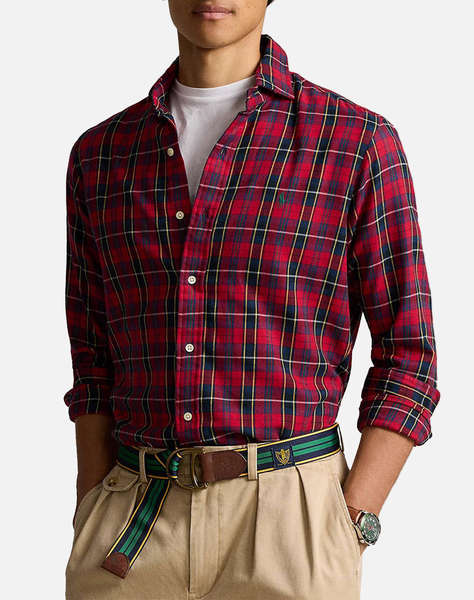 RALPH LAUREN CUESTPPCS-LONG SLEEVE-SPORT SHIRT