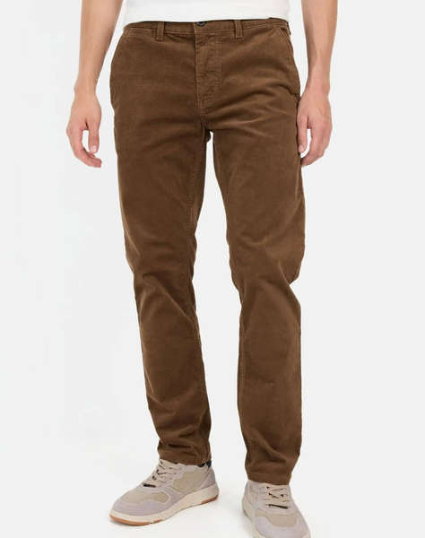 CAMEL Pantaloni Chino Slim Broken Corduroy