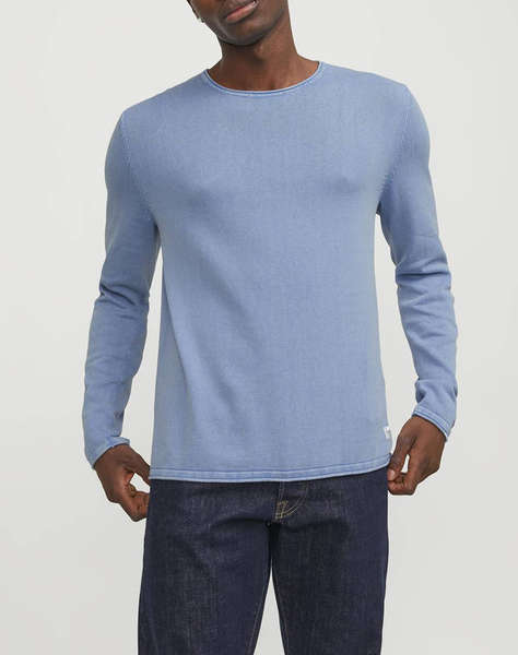 JACK&JONES JJELEO KNIT CREW NECK NOOS