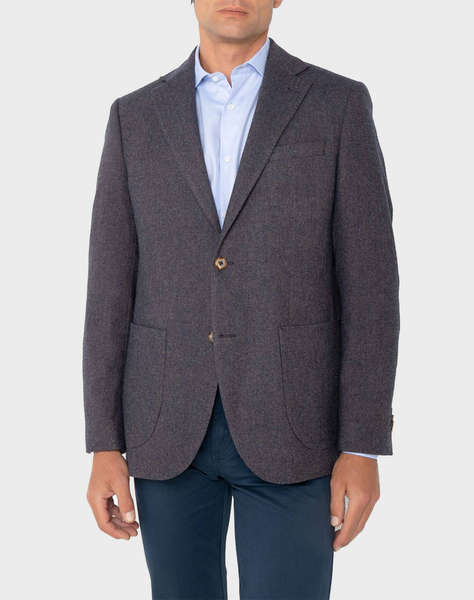 THE BOSTONIANS SACOU TWILL HERRINGBONE REGULAR FIT