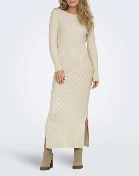 ONLY ONLKATIA LS MAXI BOATN DRESS CC KNT