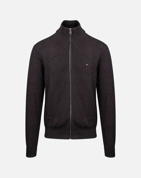 TOMMY HILFIGER 9GG STRUCTURE ZIP THROUGH