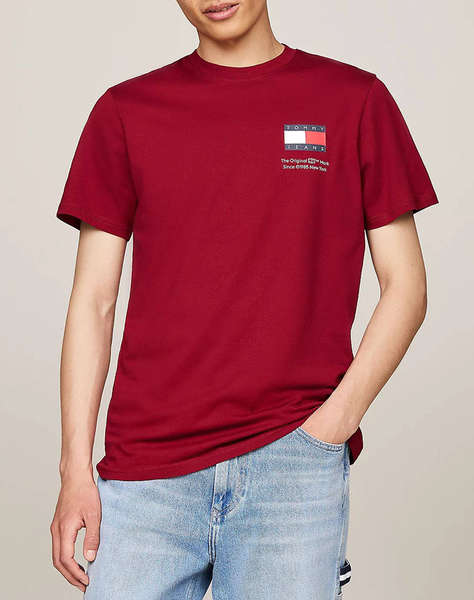 TOMMY JEANS TJM ESSENTIAL FLAG TEE EXT