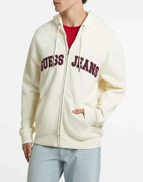 GUESS JEANS GJ ZIP HOOD REG PATC HANORAC DE BARBATI