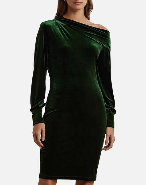 LAUREN RALPH LAUREN JALISA-LONG SLEEVE-DAY DRESS