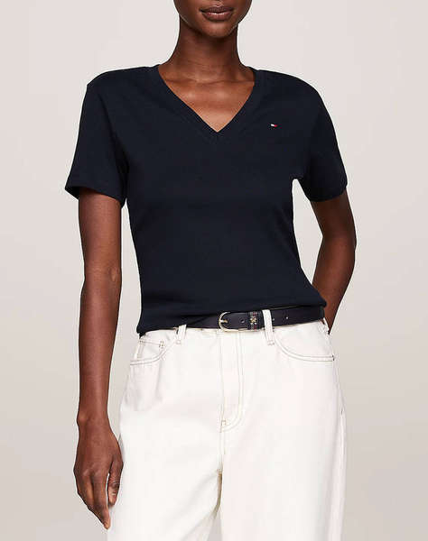 TOMMY HILFIGER NEW SLIM CODY V-NECK SS