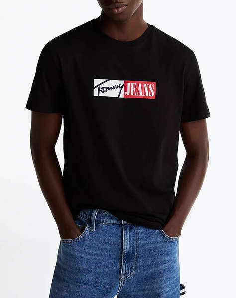 TOMMY JEANS TJM SLIM ENTRY GRAPHIC TEE EXT